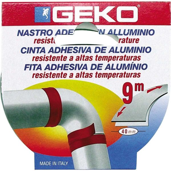 ΤΑΙΝΙΑ ΑΛΟΥΜΙΝΙΟΥ ΘΕΡΜΟΚΡΑΣΙΑΣ ΜΑΥΡΗ 9m GEKO