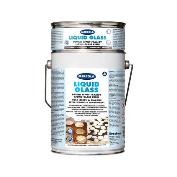 ΡΗΤΙΝΗ ΥΓΡΟΥ ΓΥΑΛΙΟΥ Α+Β 3000gr MERCOLA