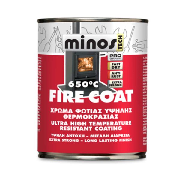 ΧΡΩΜΑ ΘΕΡΜΟΚΡΑΣΙΑΣ ΜΑΥΡΟ 650oC 750ml MINOS