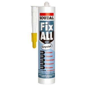 ΣΦΡΑΓΙΣΤΙΚΟ ΣΥΓΚΟΛΛΗΤΙΚΟ ΥΠΕΡΔΙΑΦΑΝΟ 290ML SOUDAL - FIX ALL CRYSTAL 122377142