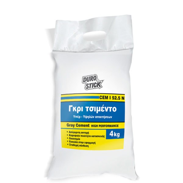 ΤΣΙΜΕΝΤΟ ΓΚΡΙ 4 kg DUROSTICK
