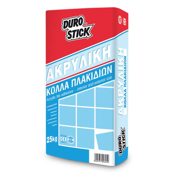 ΚΟΛΛΑ ΠΛΑΚΙΔΙΩΝ ΑΚΡΥΛΙΚΗ 5kg DUROSTICK