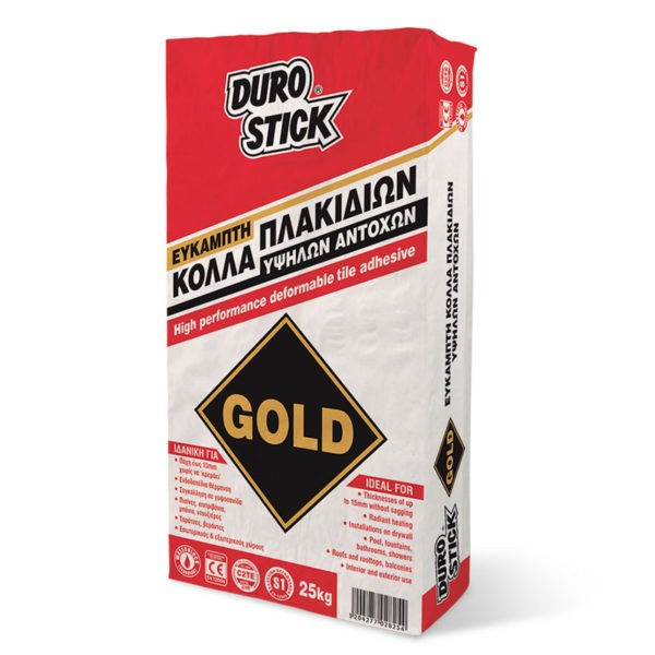 ΚΟΛΛΑ ΠΛΑΚΙΔΙΩΝ GOLD 5kg DUROSTICK