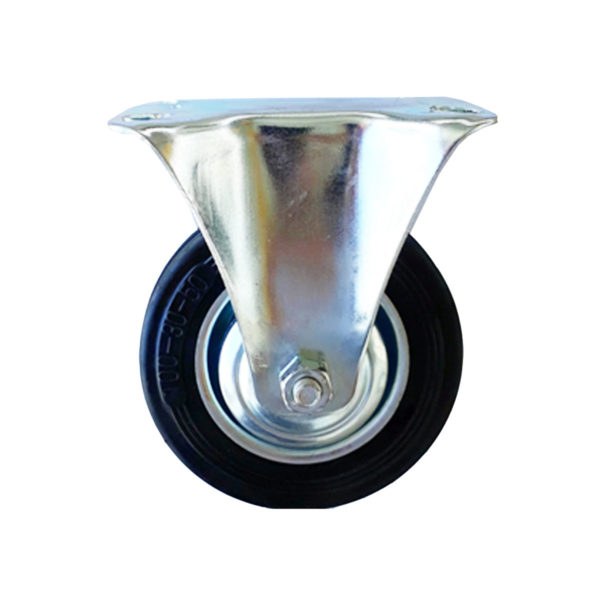 ΡΟΔΑ ΣΤΑΘΕΡΗ ΜΑΥΡΗ Φ160mm (145Kg)