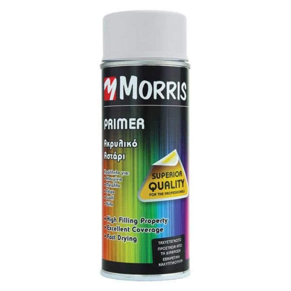 ΣΠΡΕΥ ΑΣΤΑΡΙ ΛΕΥΚΟ 400ML MORRIS