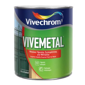 ΒΕΡΝΙΚΟΧΡΩΜΑ VIVEMETAL ΣΑΤΙΝΕ ΒΑΣΗ TR 750ml VIVECHROM