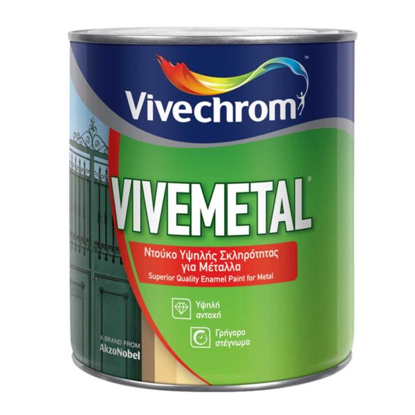 ΒΕΡΝΙΚΟΧΡΩΜΑ VIVEMETAL ΣΑΤΙΝΕ ΒΑΣΗ TR 750ml VIVECHROM