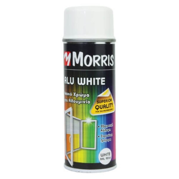 ΣΠΡΕΥ ΑΣΠΡΟ ΑΛΟΥΜΙΝΙΟΥ 200ML MORRIS
