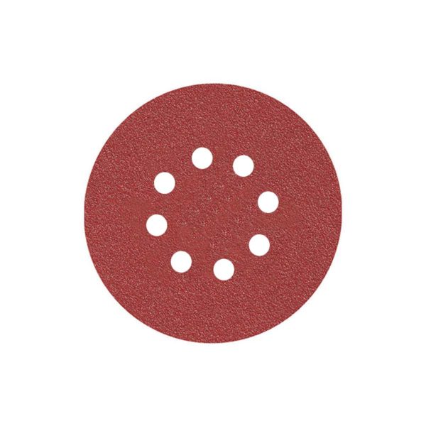 ΔΙΣΚΟΣ VELCRO ΚΟΚΚΙΝΟΣ 125mm 8T Κ60 MORRIS