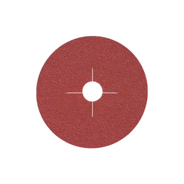 ΔΙΣΚΟΣ FIBER ΚΟΚΚΙΝΟΣ Φ115mm Κ80 MORRIS
