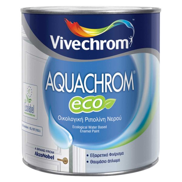 ΡΙΠΟΛΙΝΗ ΛΕΥΚΟ ΓΥΑΛΙΣΤΕΡΟ AQUACHROM ECO Νο30 750ml VIVECHROM
