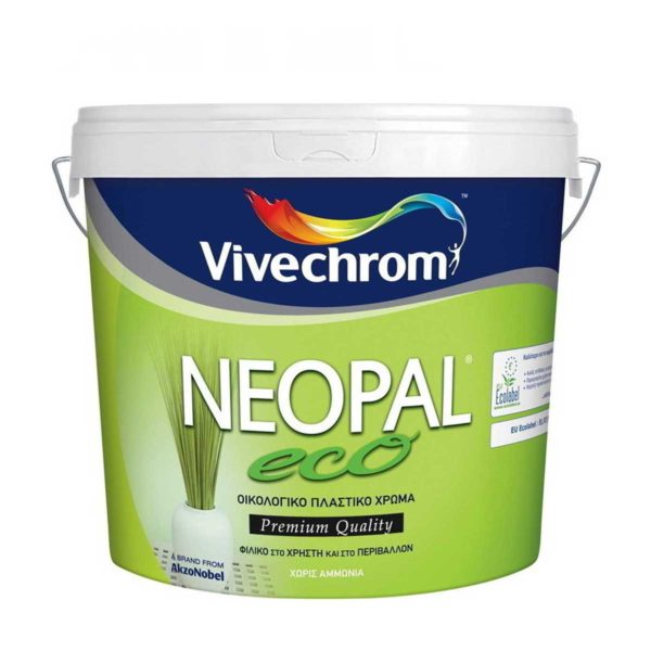 ΠΛΑΣΤΙΚΟ ΧΡΩΜΑ ΛΕΥΚΟ NEOPAL ECO 30 10lt VIVECHROM