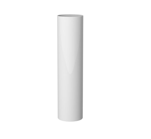 ΣΩΛΗΝΑ ΥΔΡΟΡΡΟΗΣ ΠΛΑΣΤΙΚΗ ΛΕΥΚΗ 85x3000mm 3m GIZA