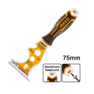 ΣΠΑΤΟΥΛΑ-ΞΥΣΤΡΑ ΠΟΛΛΑΠΛΩΝ ΧΡΗΣΕΩΝ INOX 75mmINGCO - HPUT18060M