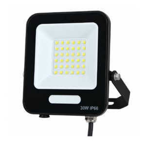 ΠΡΟΒΟΛΕΑΣ LED SMD 30W ΜΑΥΡΟΣ IP66 6500K PLUS 147-69006